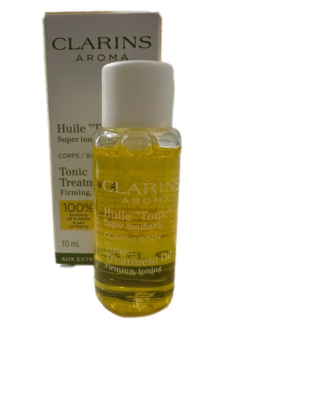 Clarins Aroma Tonic Treatment Oil Firming Toning Body Oil 10ml Sample